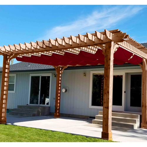 3ft waterproof pergola shade - 3ft,
