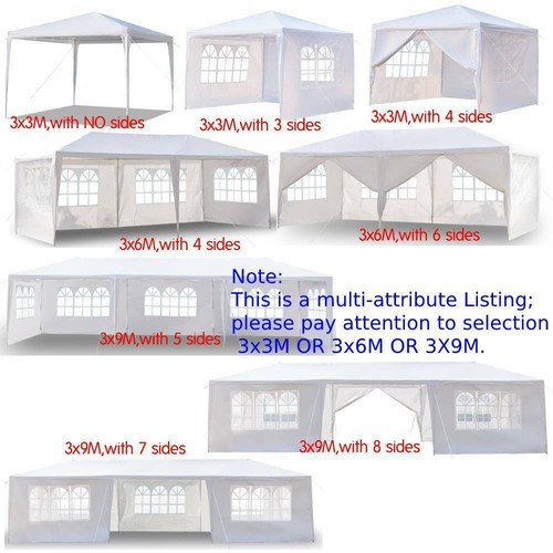 3x3 large garden heavy - 3x3/6/9m,