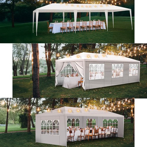 3x9m heavy duty gazebo - 3x9m,