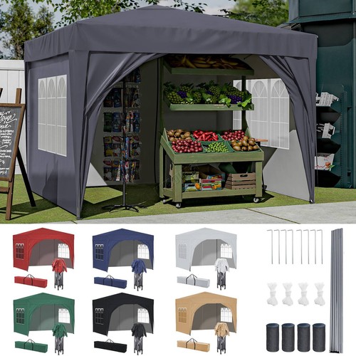 Birchtree pop gazebo - up,