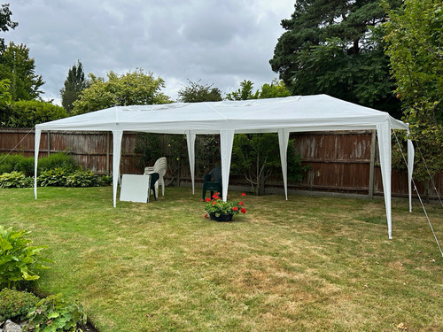 Homebase 3x9m white rain - homebase,
