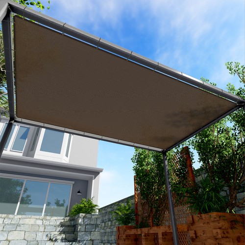 Brown sun shade - brown, 2-7