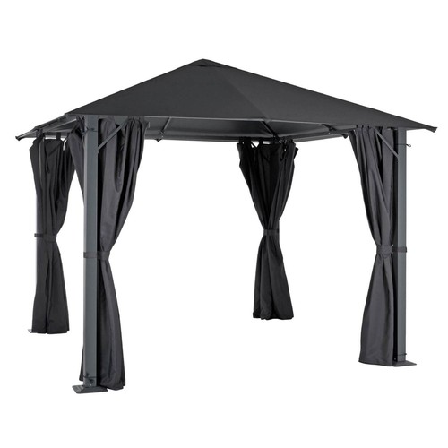Azuma 3x3m grey gazebo - 3x3m,