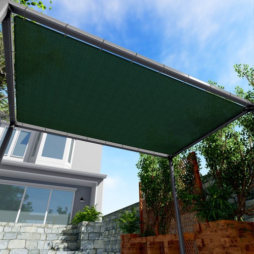 Green sun shade sail - shade,