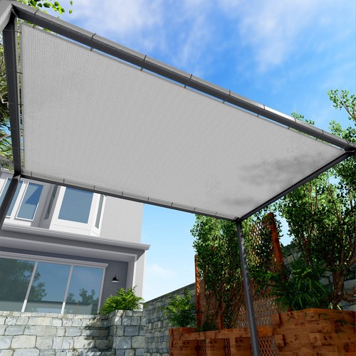 Gray sun shade sail - 2-7,